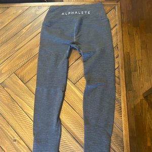 Gray Alphalete Revival Legging